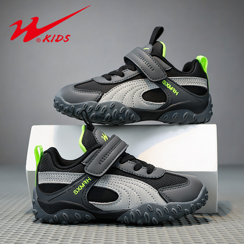 双星童鞋儿童潮流阿甘鞋男女童鞋子百搭休闲运动鞋加绒保暖二棉鞋