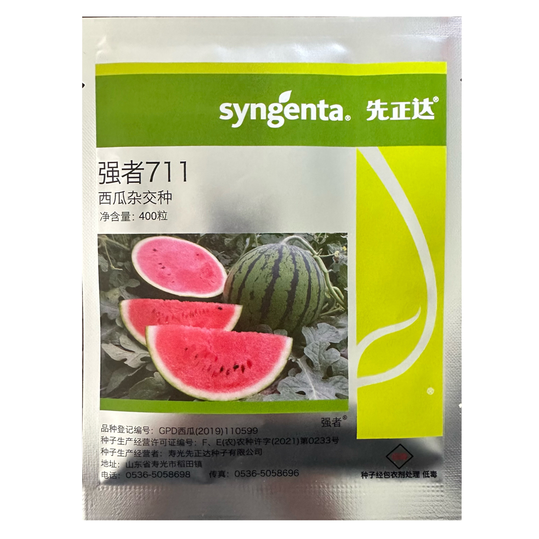 正品先正达强者711西瓜种子基地种籽今年新种
