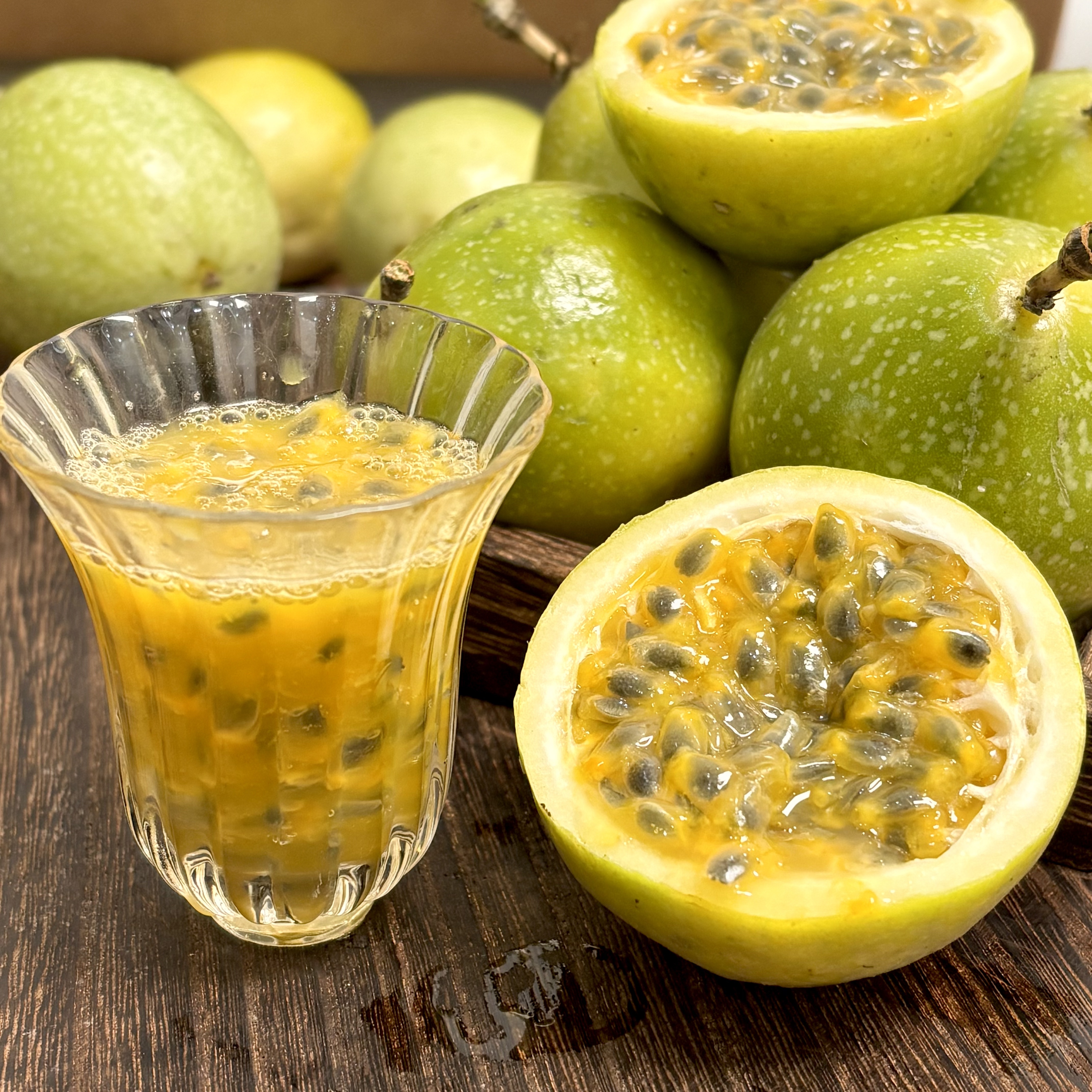 海南蜂蜜百香果纯甜几乎无酸果味浓郁香气足【常温存放微黄先吃