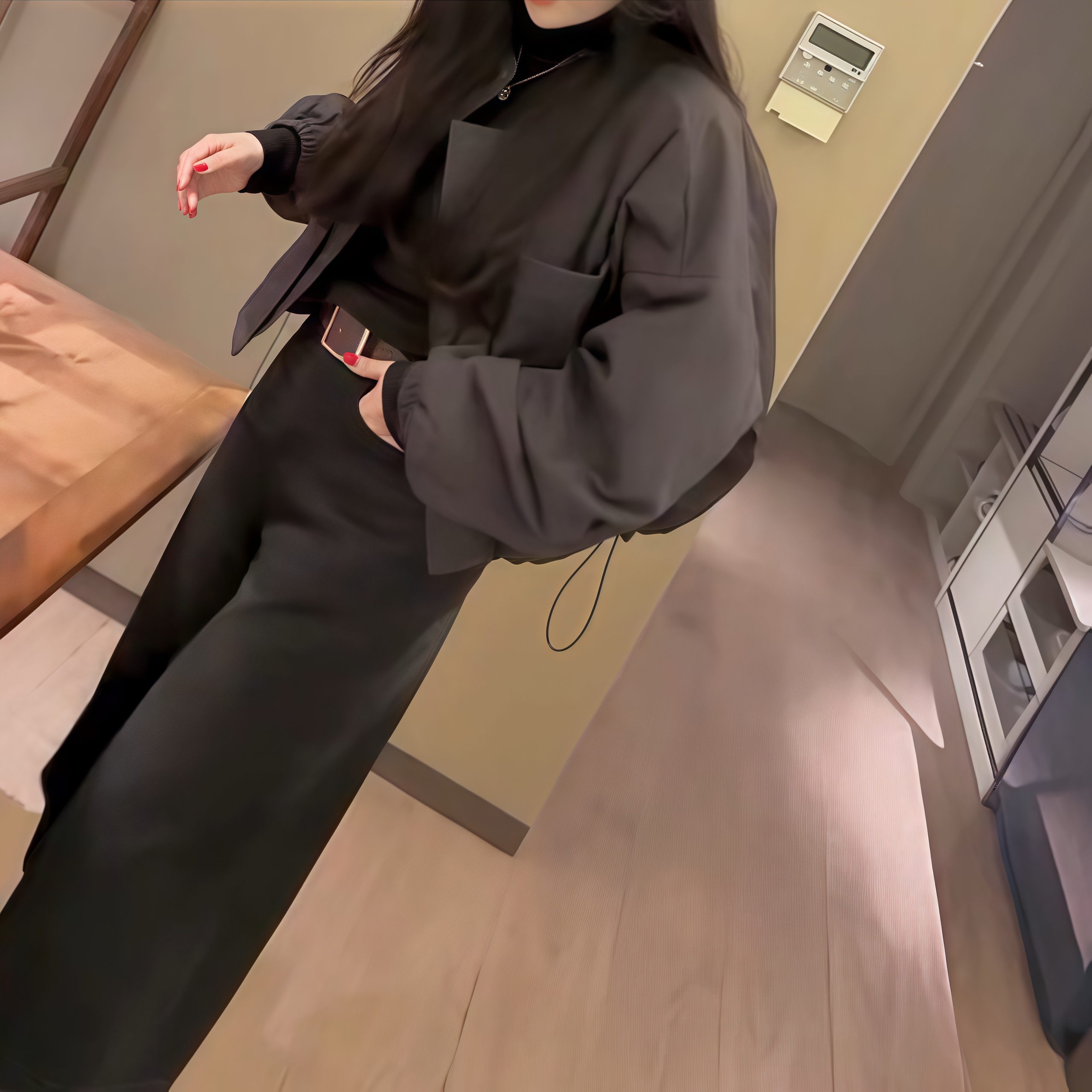 2025年冬季新款时尚百搭宽松短款棉衣女休闲保暖气质韩版外套棉袄