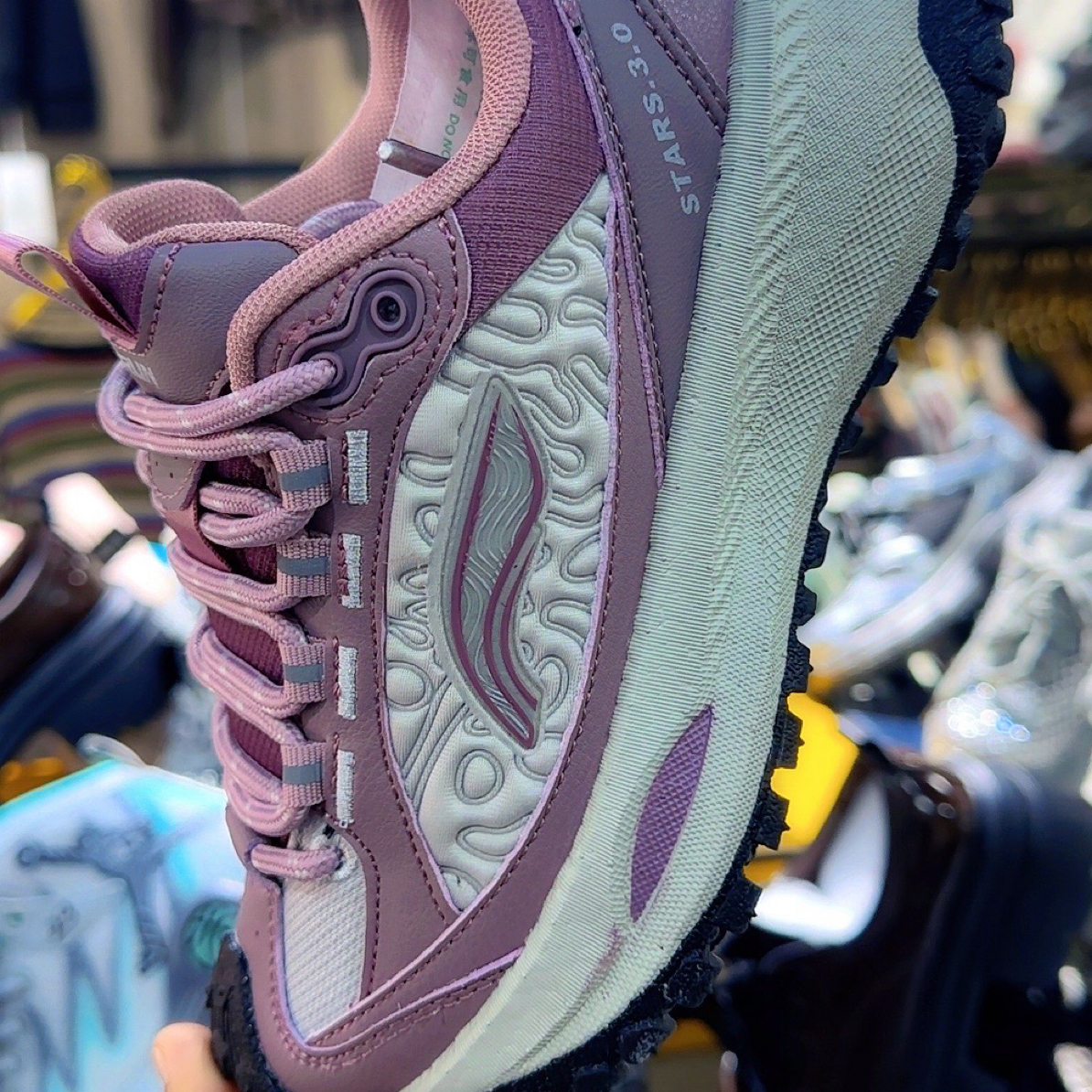 透气厚底鞋子女士魔术贴时尚休闲鞋胶粘潮流休闲鞋