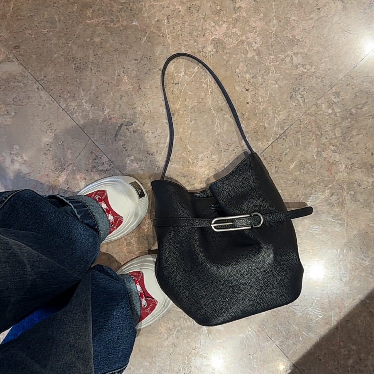 千金风单肩款单肩斜挎单根斜挎包托特包女士单肩肩包韩版小众155