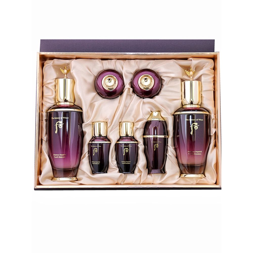 韩国wh后还幼凝颜赋活水乳套盒改善皱纹滋润滋养滋润舒缓现货