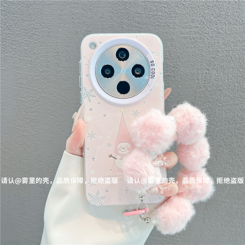 磨砂彩银适用苹果17/iPhone/华为荣耀/OPPO/VIVO/小米手机壳保护