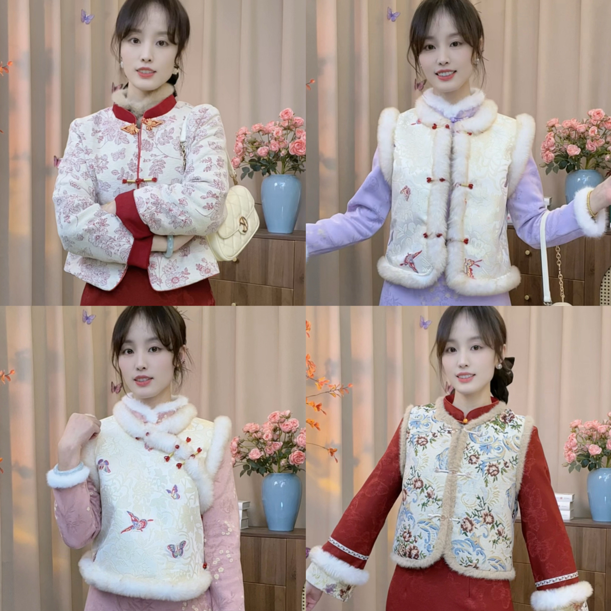 【芊芊】气质旗袍百搭马甲日常百搭显瘦【单件马甲】