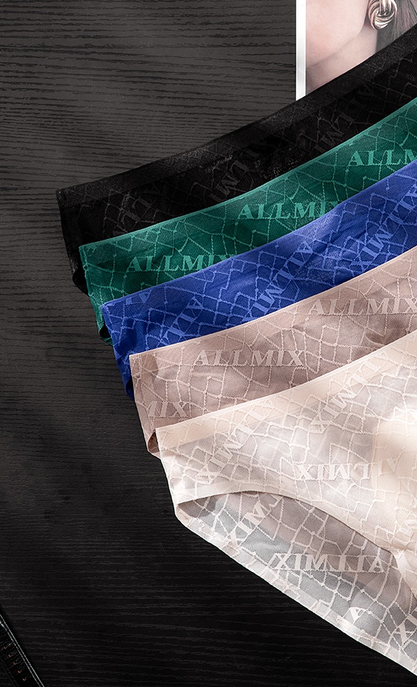 2025新款男士薄款透气字母舒适中低腰短裤