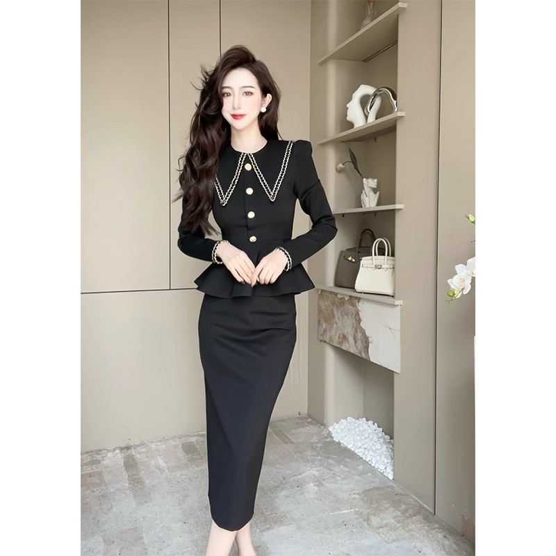 【两件套】小香风套装裙女高级感搭配一整套洋气HY0073