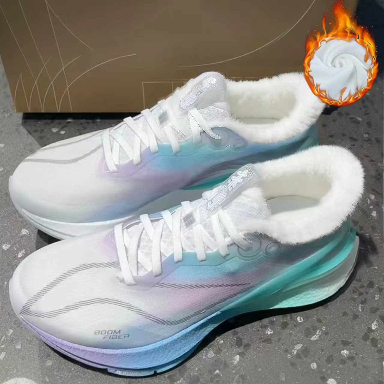 李宁联名蕴莱迪赤兔8PRO跑鞋冬季专业竞速大童减震回弹训练运动鞋