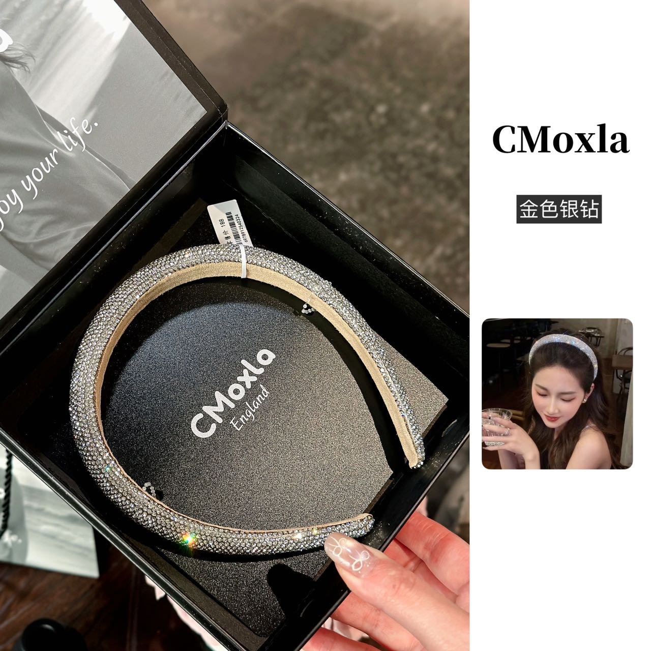 休闲风轻职风简约风原创设计发箍复古丝绒头箍头饰