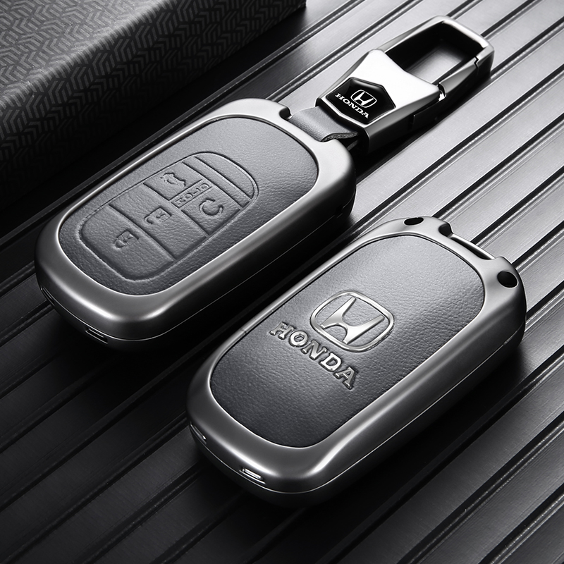 适用本田雅阁钥匙套新老款皓影U型格车X思域H改装本田crv钥匙套