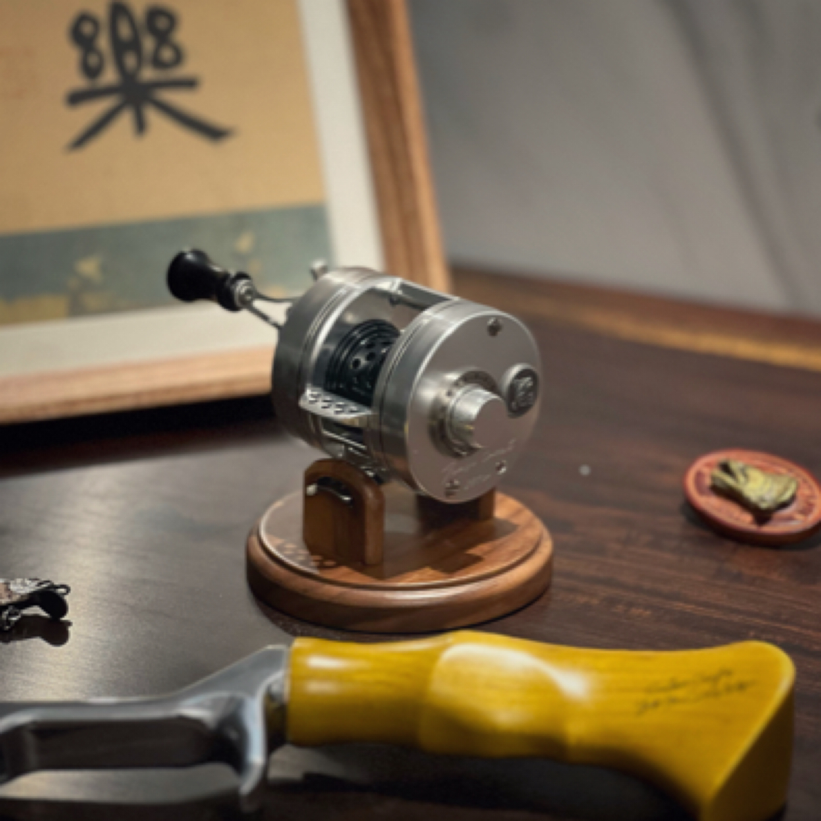 刚图201c微物鼓轮溪流同步线规短轴轻量化线杯复古微物渔轮