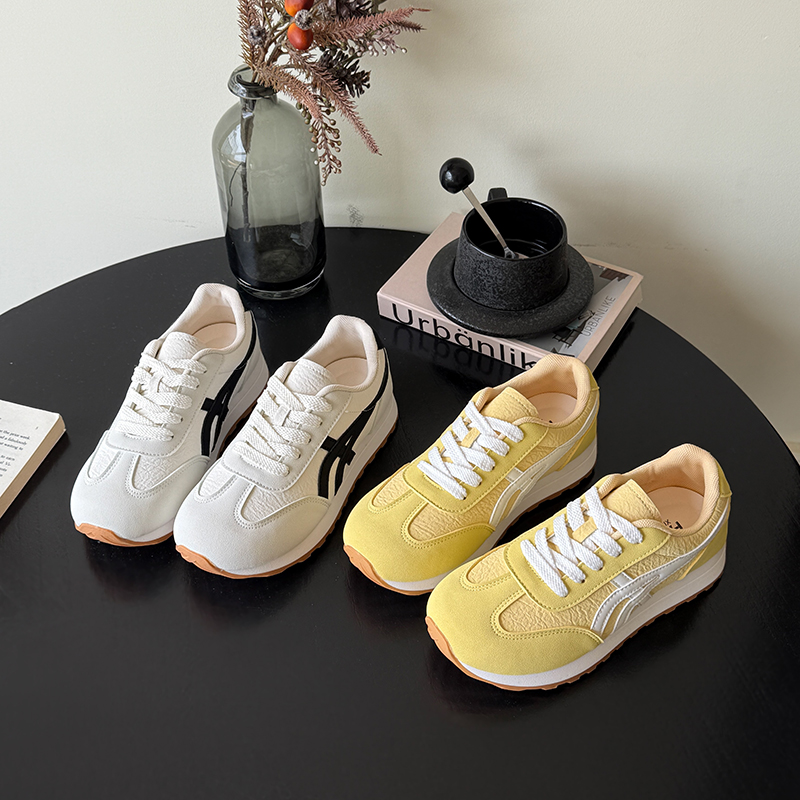 【推荐】2025秋季新款发财黄德训鞋休闲百搭潮鞋气质时尚女鞋
