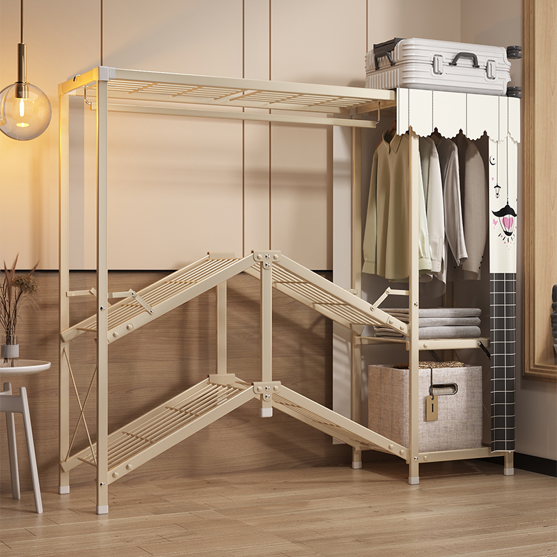 简安装衣柜折叠衣柜家用卧室收纳柜子结实耐用衣橱布衣柜出租房用