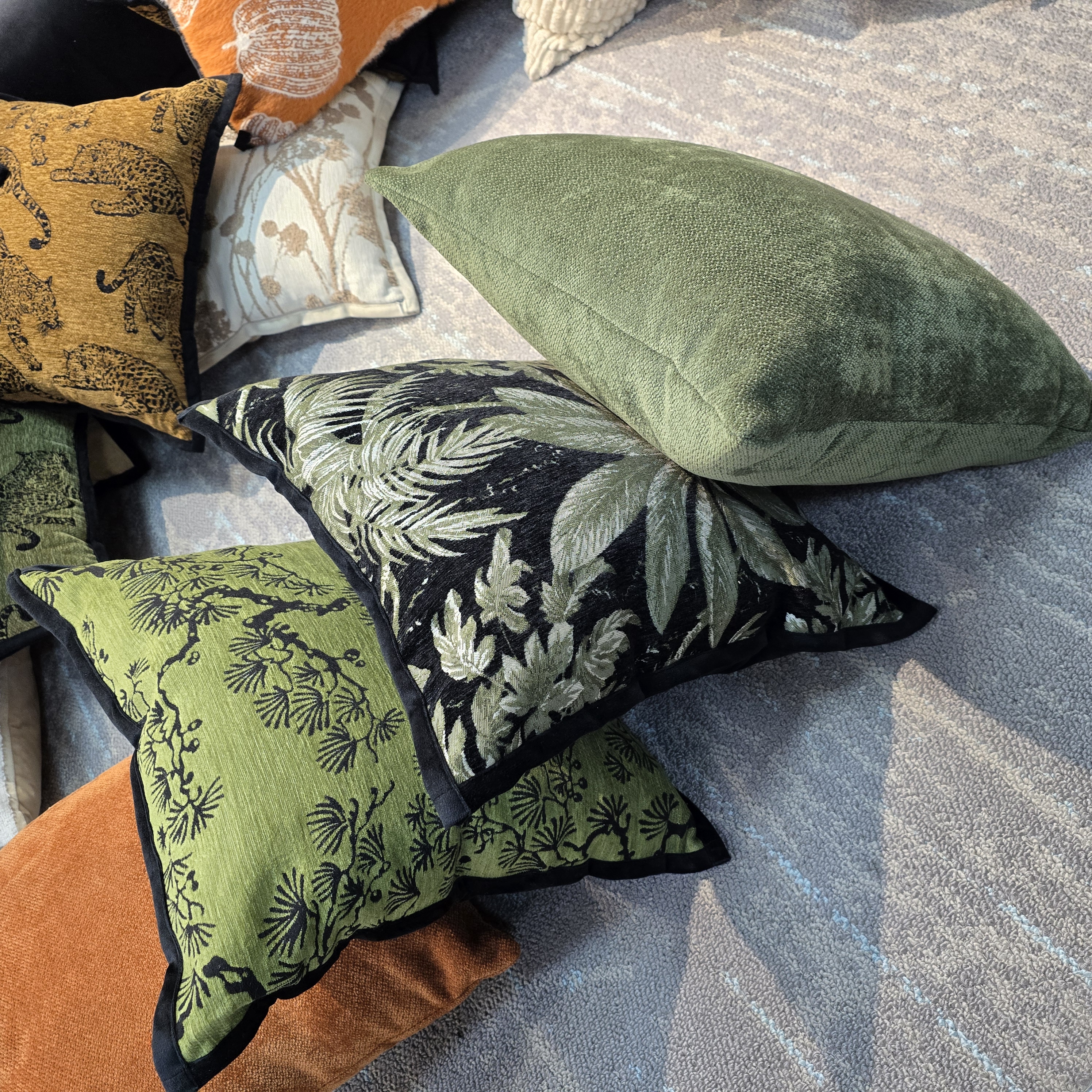 北欧轻奢高级感抱枕套客厅沙发靠垫卧室床头靠背复古风靠枕套