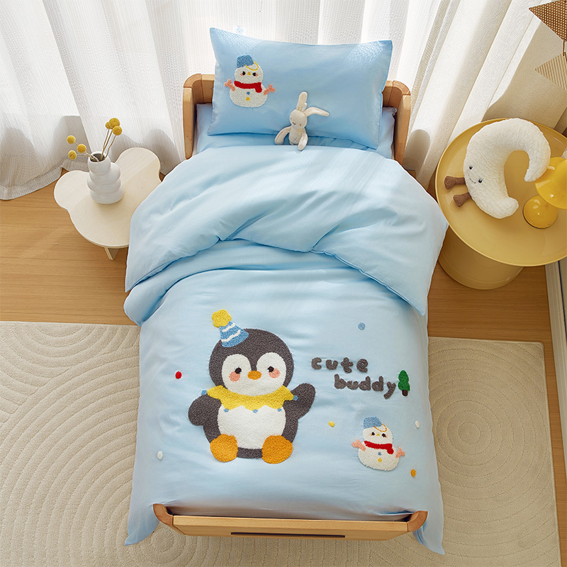 幼儿园A类全棉三件套入园专用被子纯棉被褥幼儿园午睡六件七件套