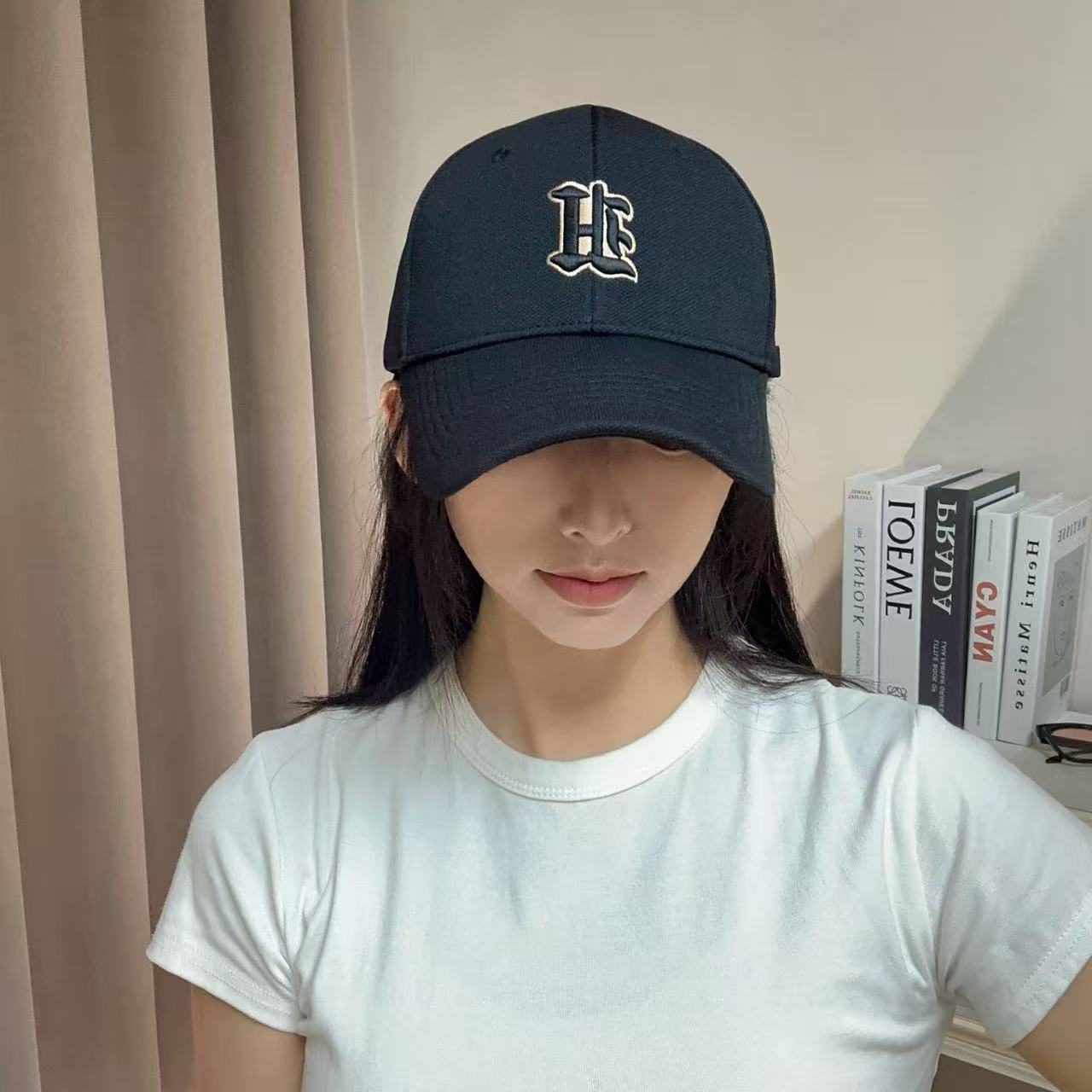 【百搭实力派】秋冬新款宽帽檐硬顶加深棒球帽时尚潮流情侣百搭帽子