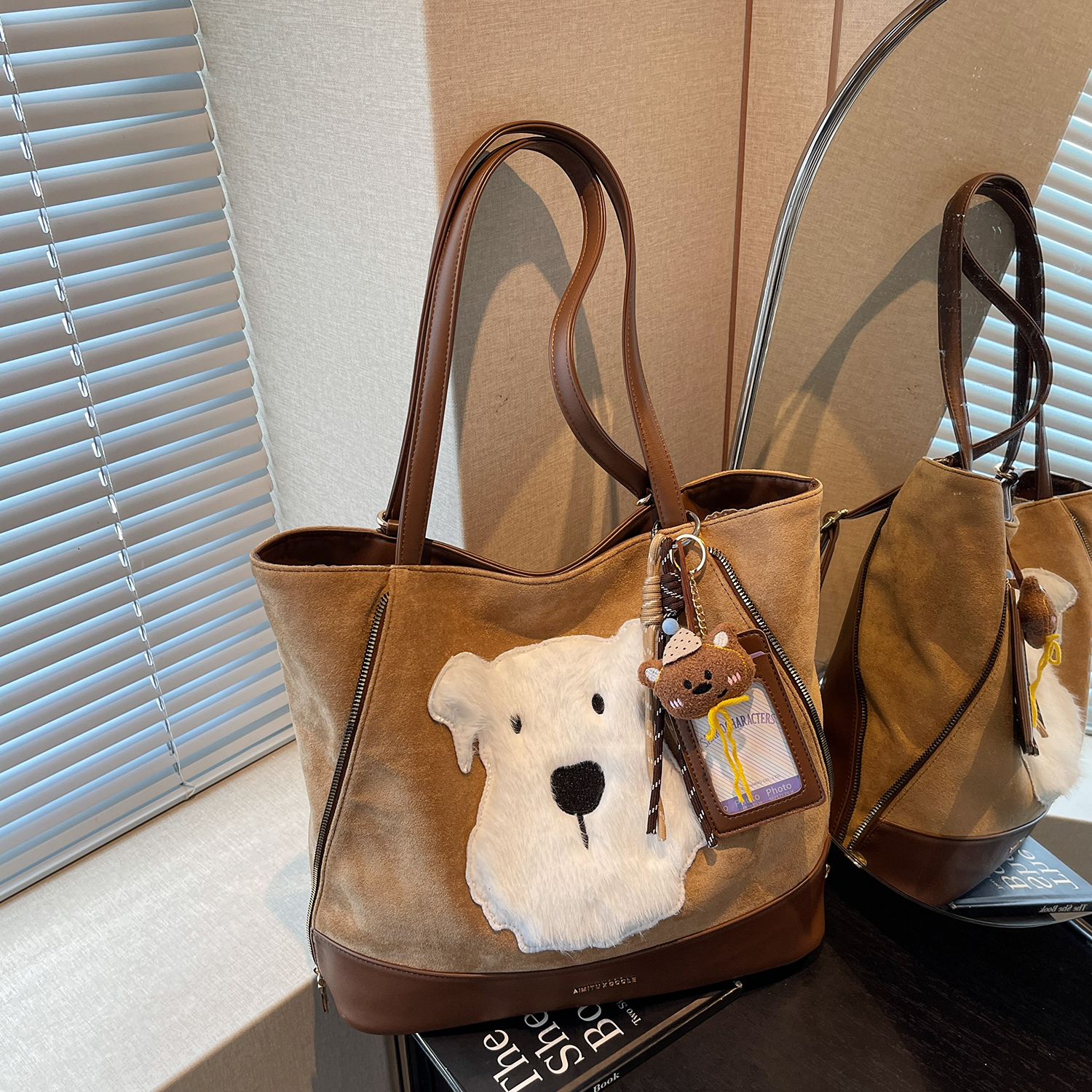 Aimitu2025新款时尚简约斜挎洋气单肩休闲风小众日常手提托特包