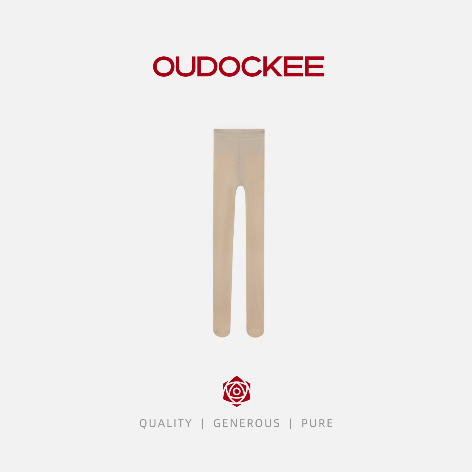 OUDOCKEE 鸥鸥【鸥鸥同款】肤色显瘦连裤袜光腿神器 KACSC1016T