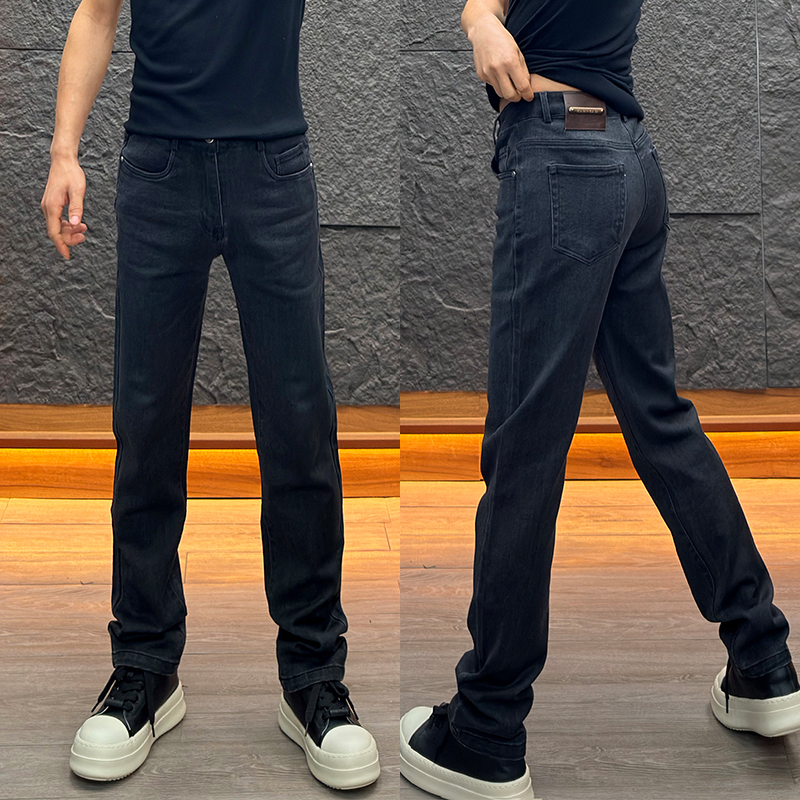 男士直筒裤牛仔裤潮流四季通用男款直筒休闲牛仔裤潮流显瘦直筒裤