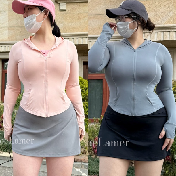 ZoeLamer 【凉飕飕还修身】凉感防晒衫收腰显腰细显瘦微胖姐妹冲