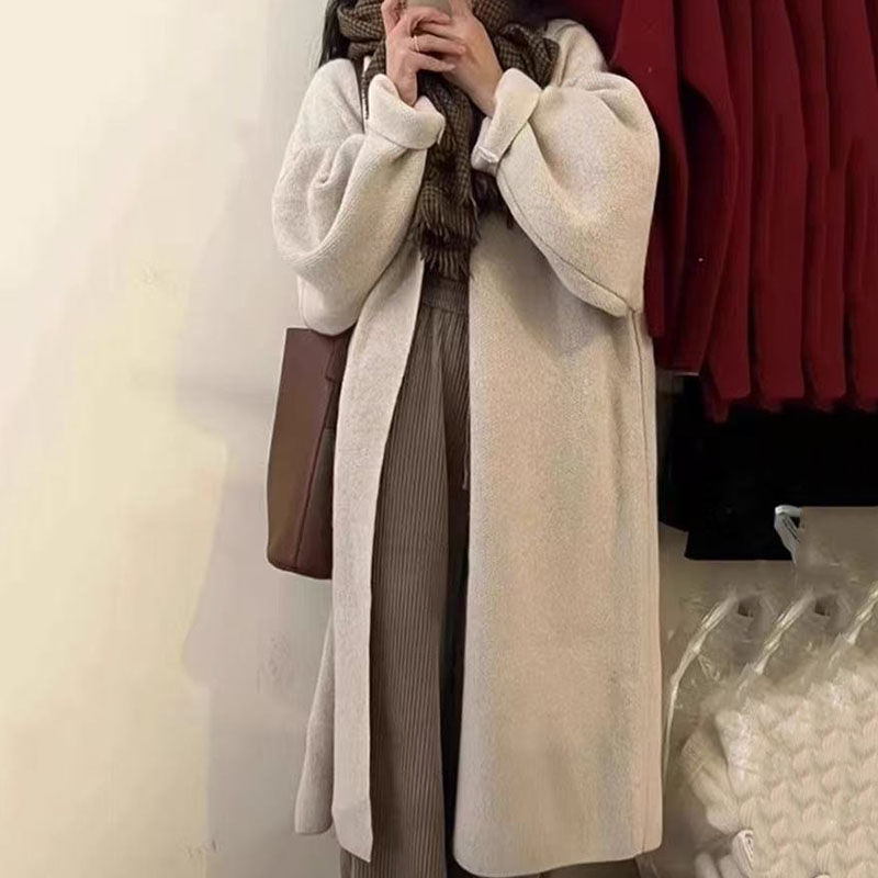 冬季毛衣女款2025新款中长款开衫外套小个子春秋外穿女高级感加厚