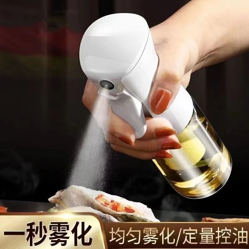 空气炸锅喷油壶家用食用油喷油瓶厨房控油雾状喷壶高压持调味瓶罐