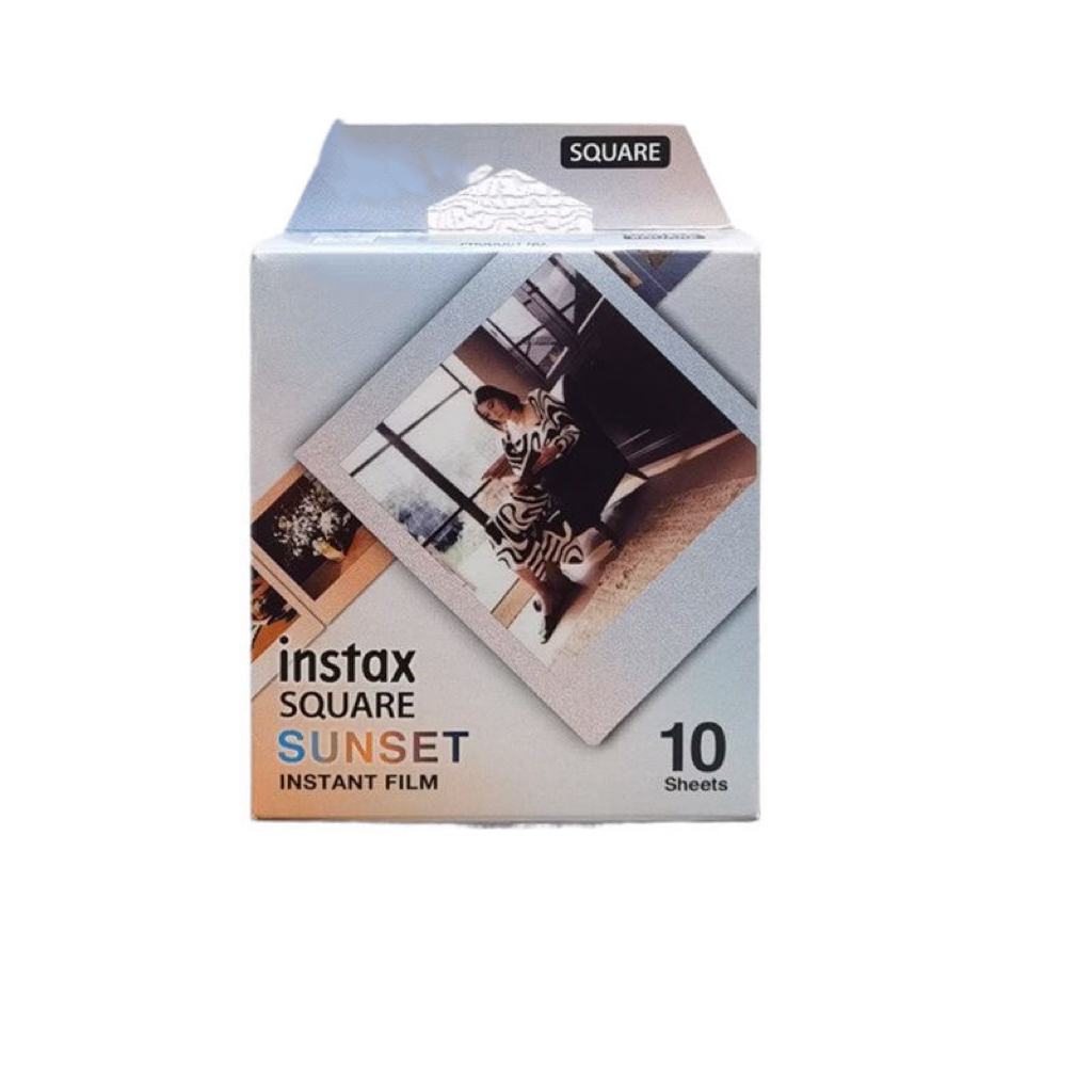 拍立得方形SQ1sq6SQ40SQ10等方形4寸黑白相纸现货胶卷胶片相片纸