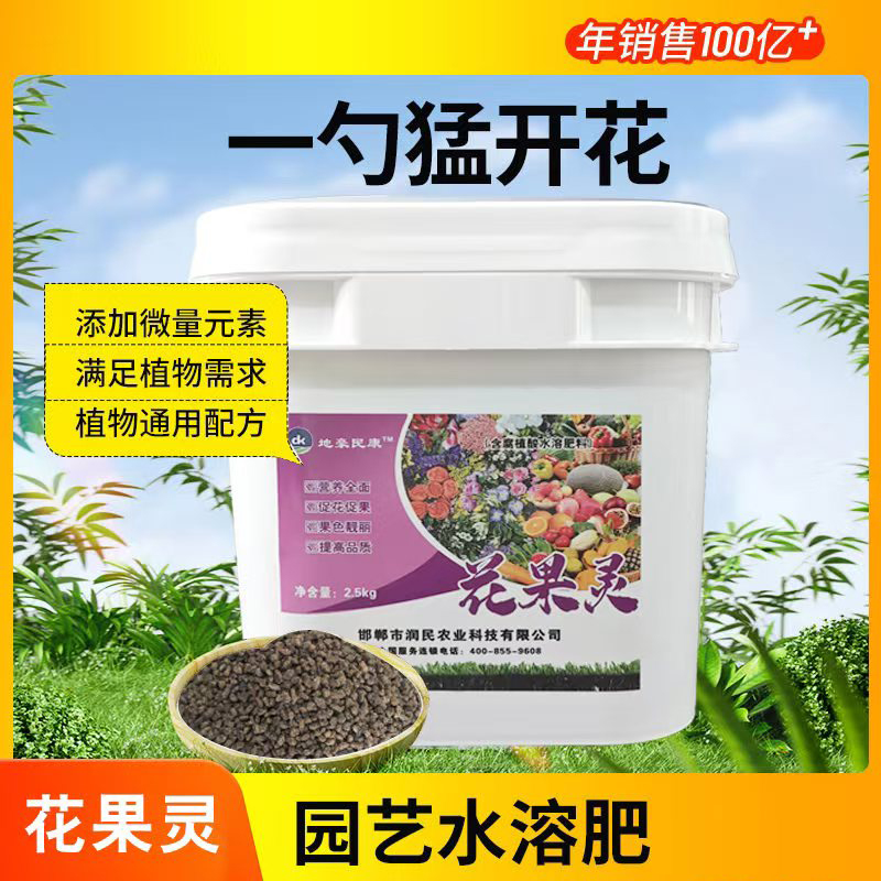 花卉果蔬通用颗粒水溶肥园艺用品养花通用缓释肥种菜肥料家用