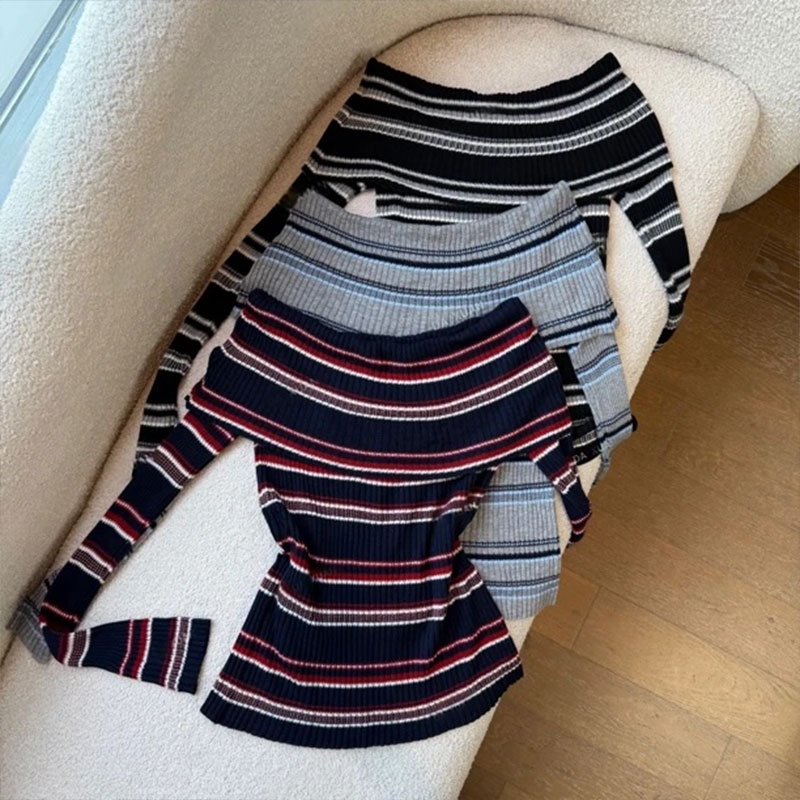 2026秋新款高级感韩版针织衫时尚显瘦小众百搭上衣女