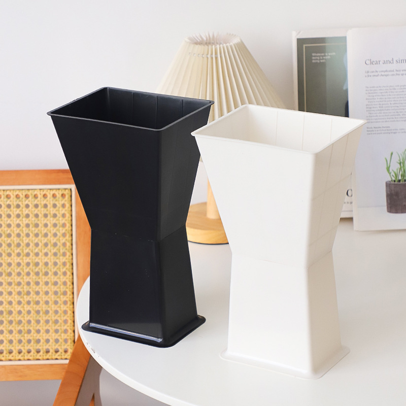 方墩墩包花神器箭筒小香风插花半成品方蹲蹲花束底座稳定器花托