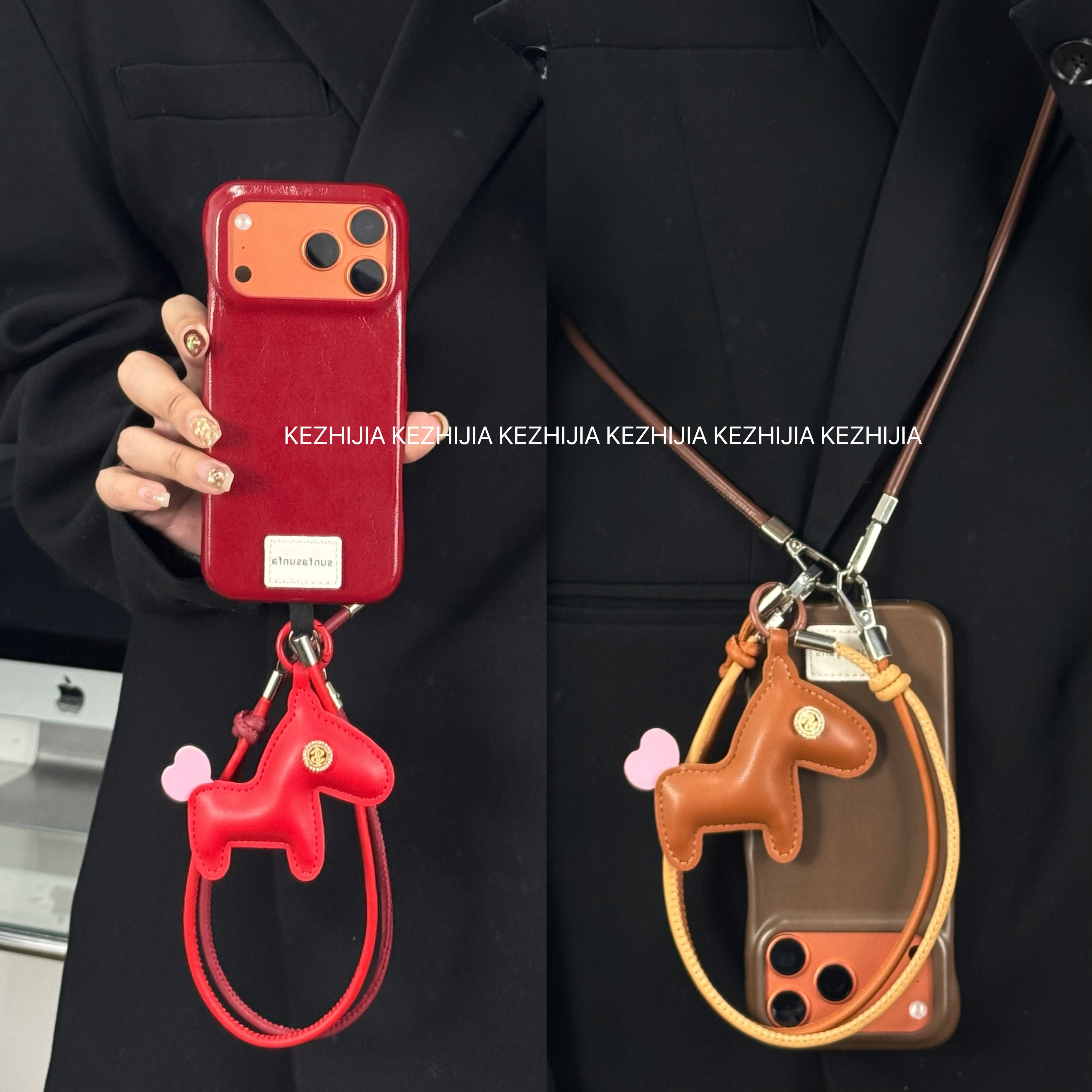 【壳之】高级精致复古皮壳适用苹果17/16/15/14/13Promax女手机壳