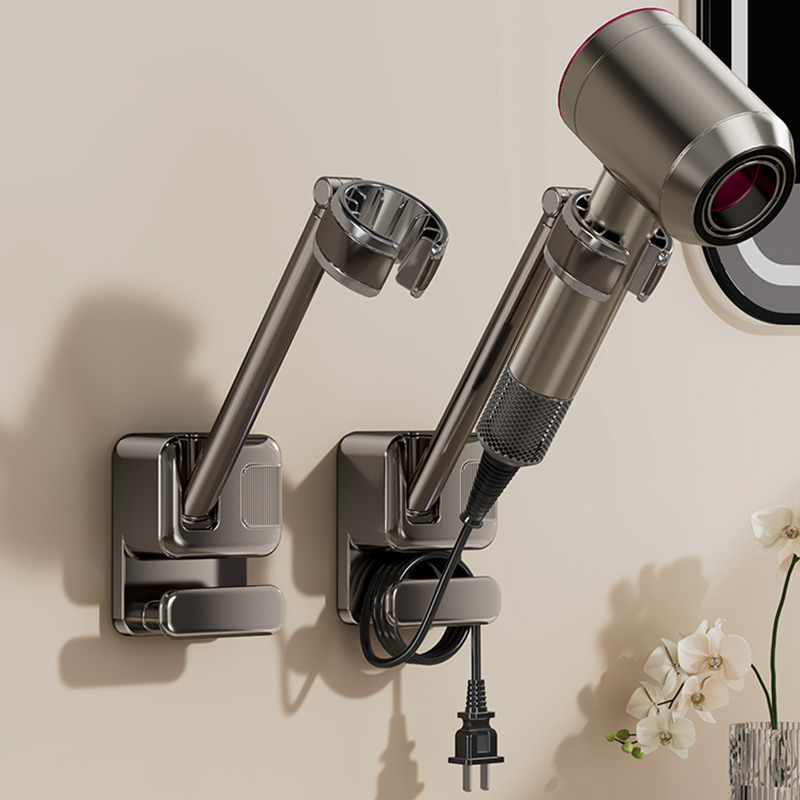 优勤电吹风机支架挂架懒人解放双手神器壁挂式免打孔卫生间置物架