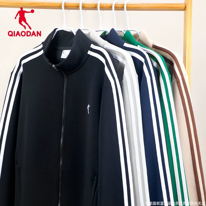 乔丹外套男2025冬季新款官方正品男士立领上衣休闲夹克跑步运动服