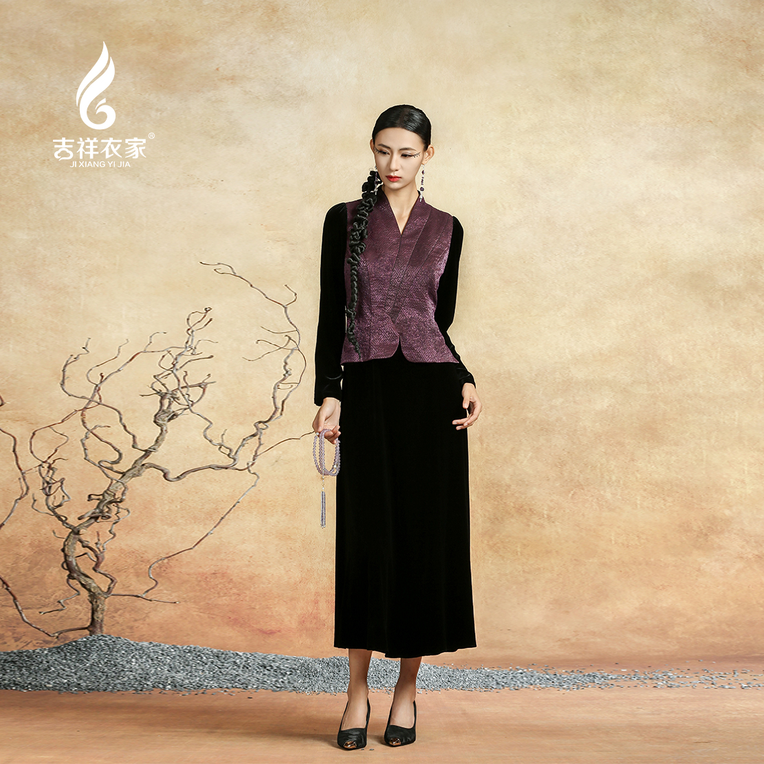 JIXIANGYIJIA/吉祥衣家金陵凤凰台（连衣裙）943236944