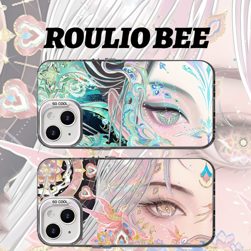 BANCA国风横版虞姬妲己适用iphone16/15手机壳华为vivo小米14oppo