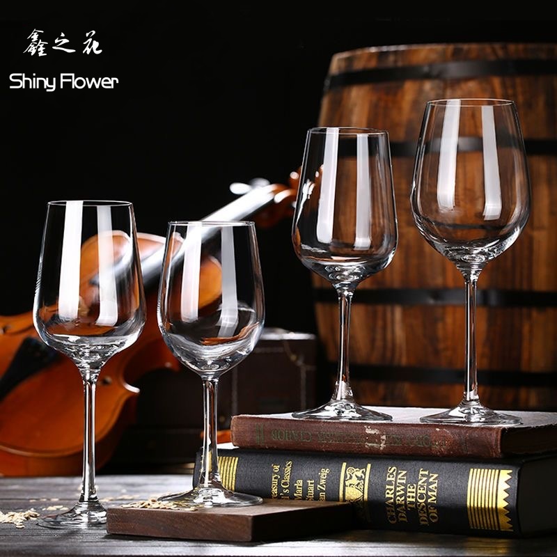 透明玻璃红酒杯无铅加厚高脚杯葡萄酒杯酒具家用创意情侣洋酒杯