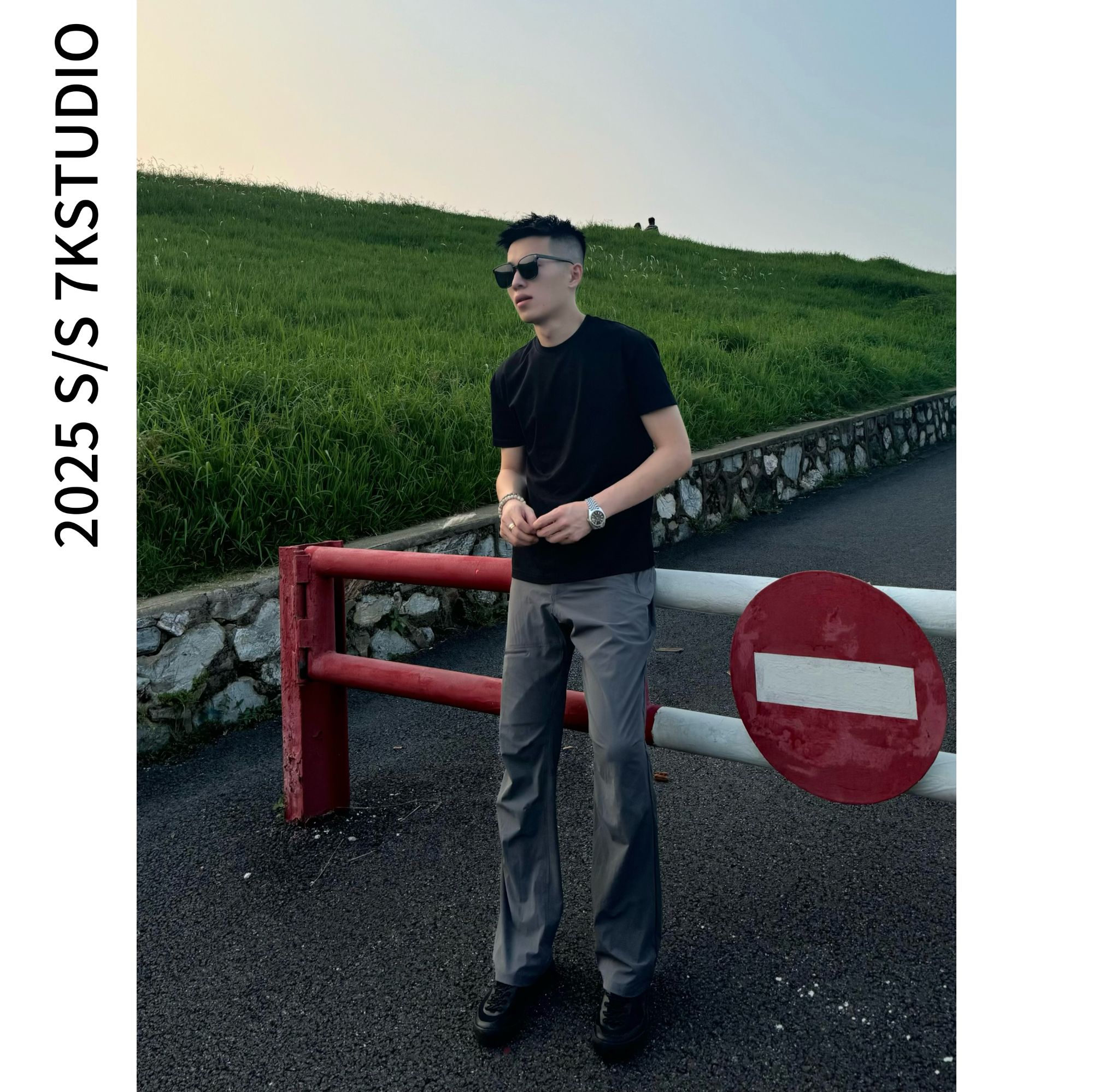 7K 25SS 美式GAMA鸟版 软壳冲锋裤 户外健身运动宽松