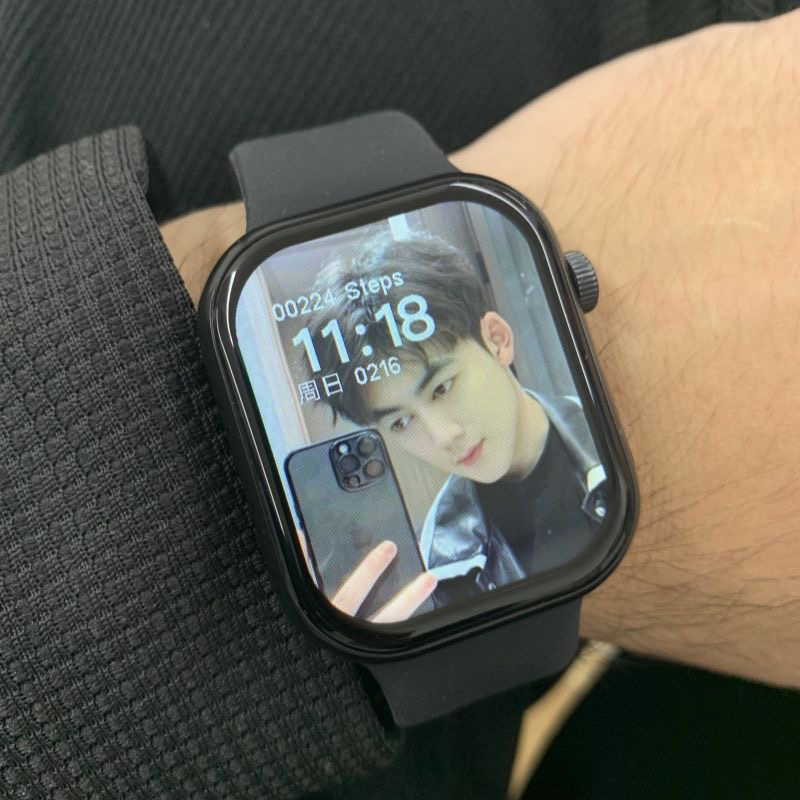 新款华强北S10智能手表蓝牙接打电话信息提醒闹钟学生自定义壁纸