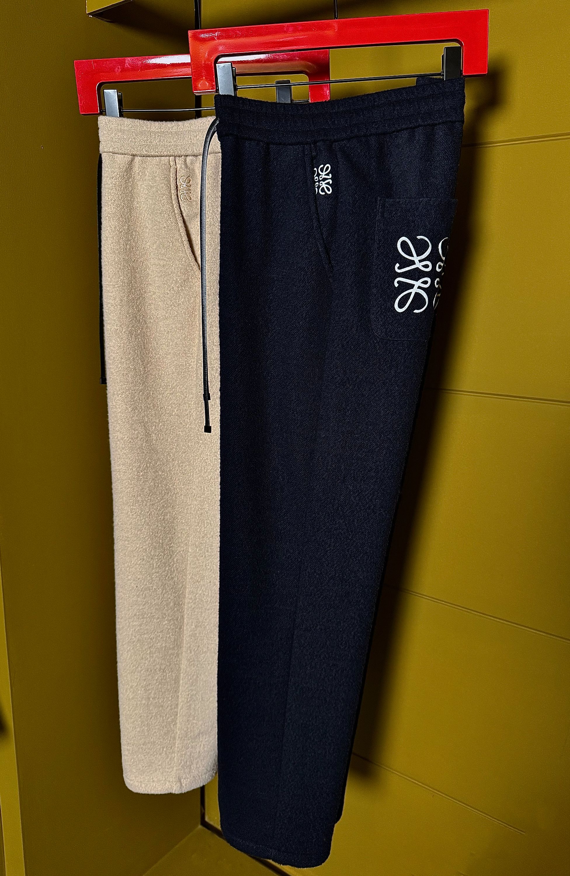 【EDGE AREA】品牌正品面料新款重磅*V绳设计师奢潮直筒裤 888-13