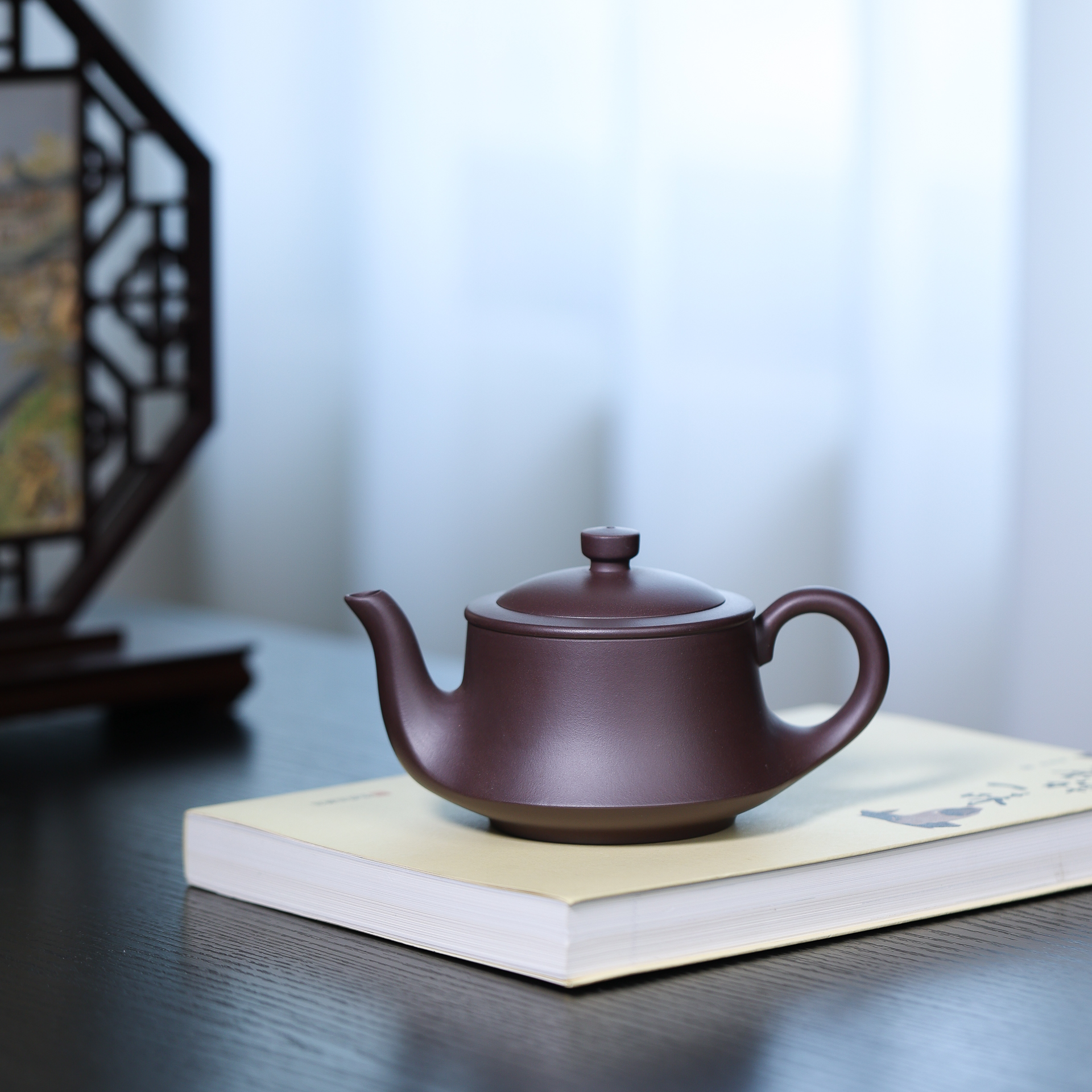 宜兴原矿正品黄龙山紫砂壶陈腐十年老紫泥一帆风顺壶大容量泡茶壶