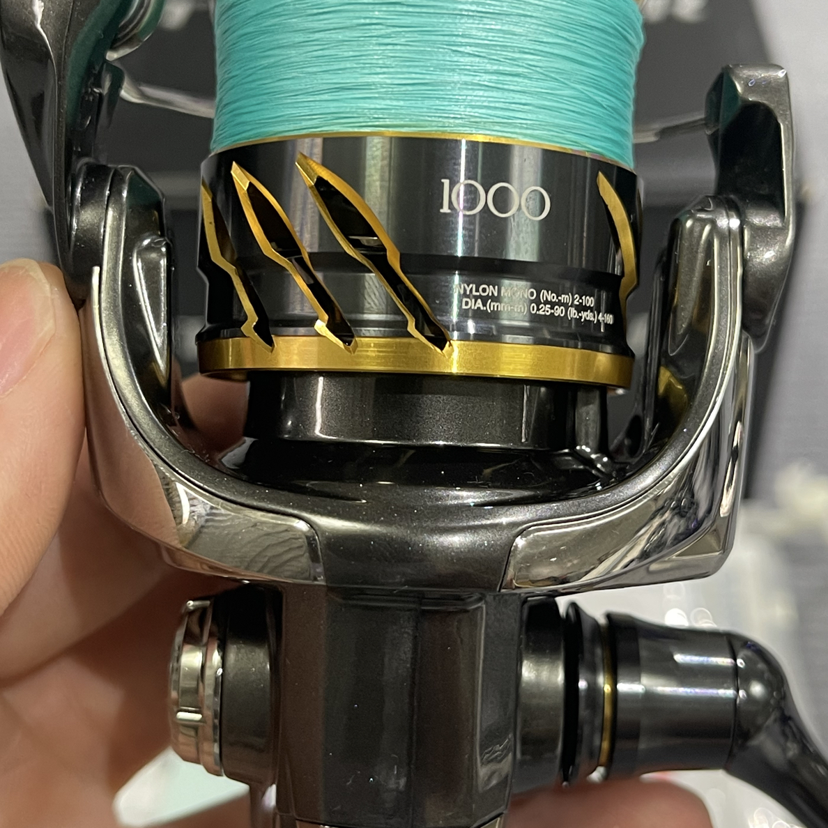 【99新改牛角握丸】20听帕瓦1000型纺车轮