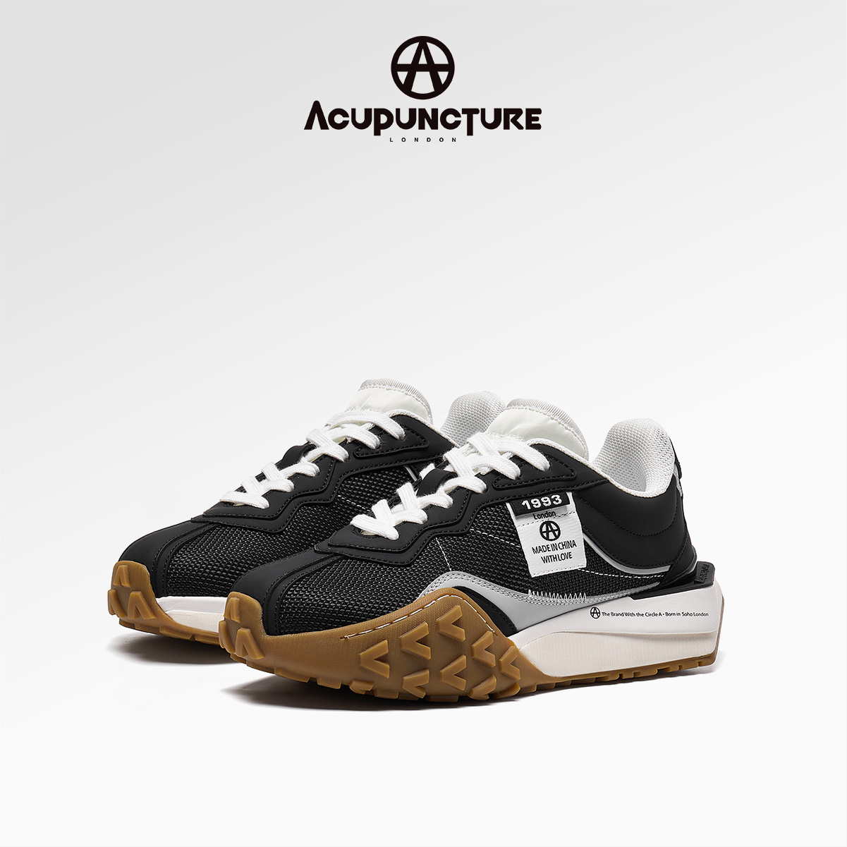 【墨白】Acupuncture爱克佩特阿甘鞋跑步鞋德训男女鞋百搭鞋子潮流