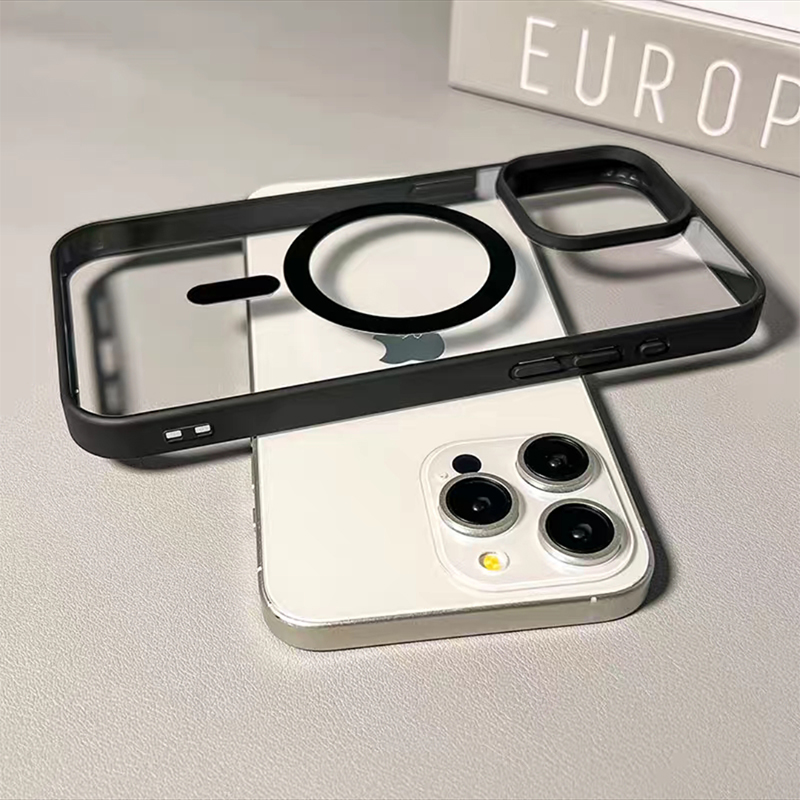 奥菲顿亚克力肤感磁吸适用苹果16/15promax手机壳iPhone14/13高级