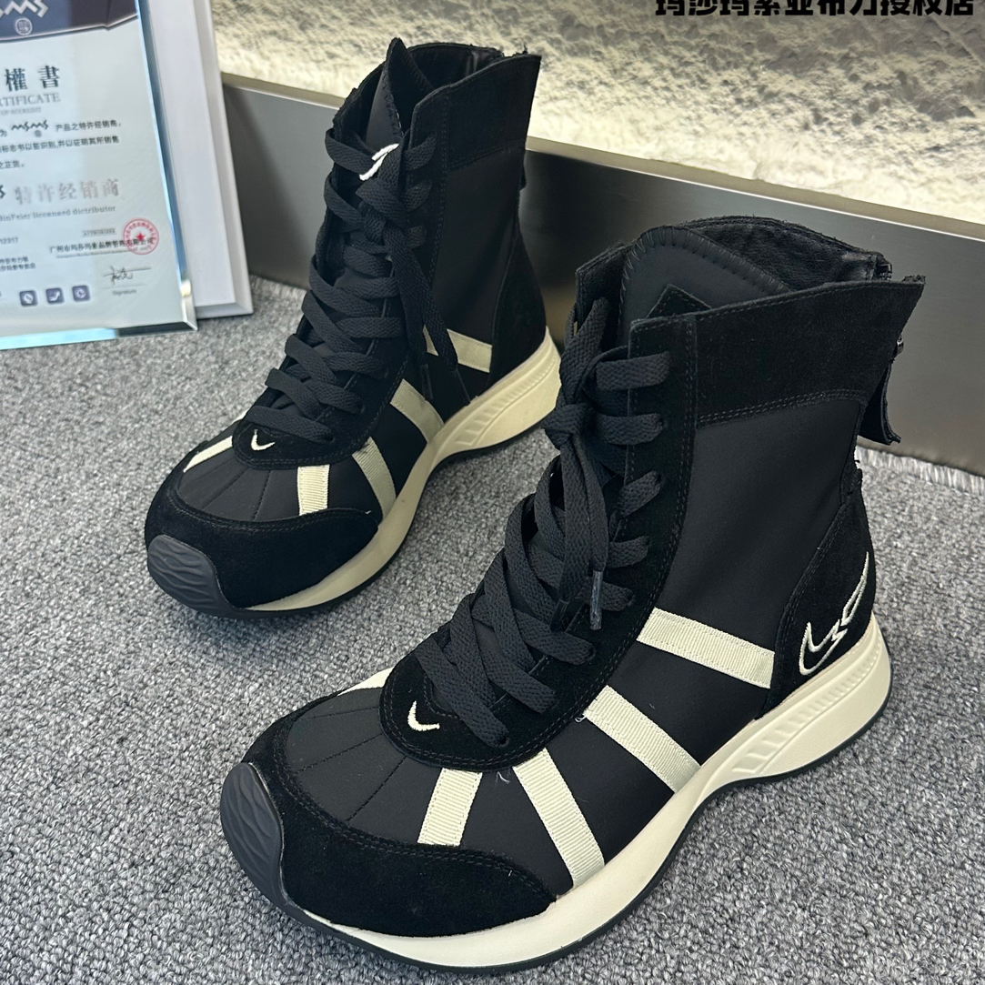 玛莎玛索508-287潮流时尚百搭高帮休闲鞋