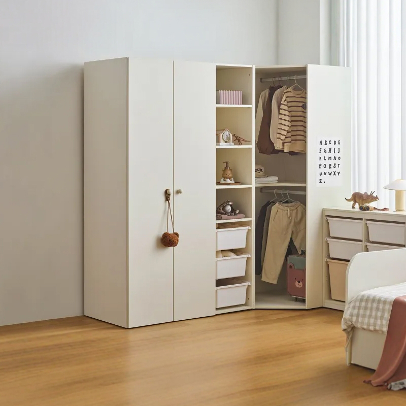 汉森hanssem儿童衣柜收纳柜书柜组合男孩女孩小户型现代双门衣橱