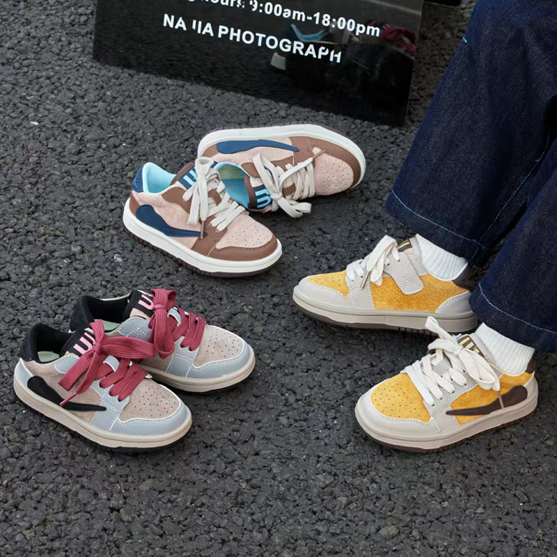 秋季新款儿童运动鞋男童板鞋潮鞋中大童鞋女童休闲鞋软底韩版个性