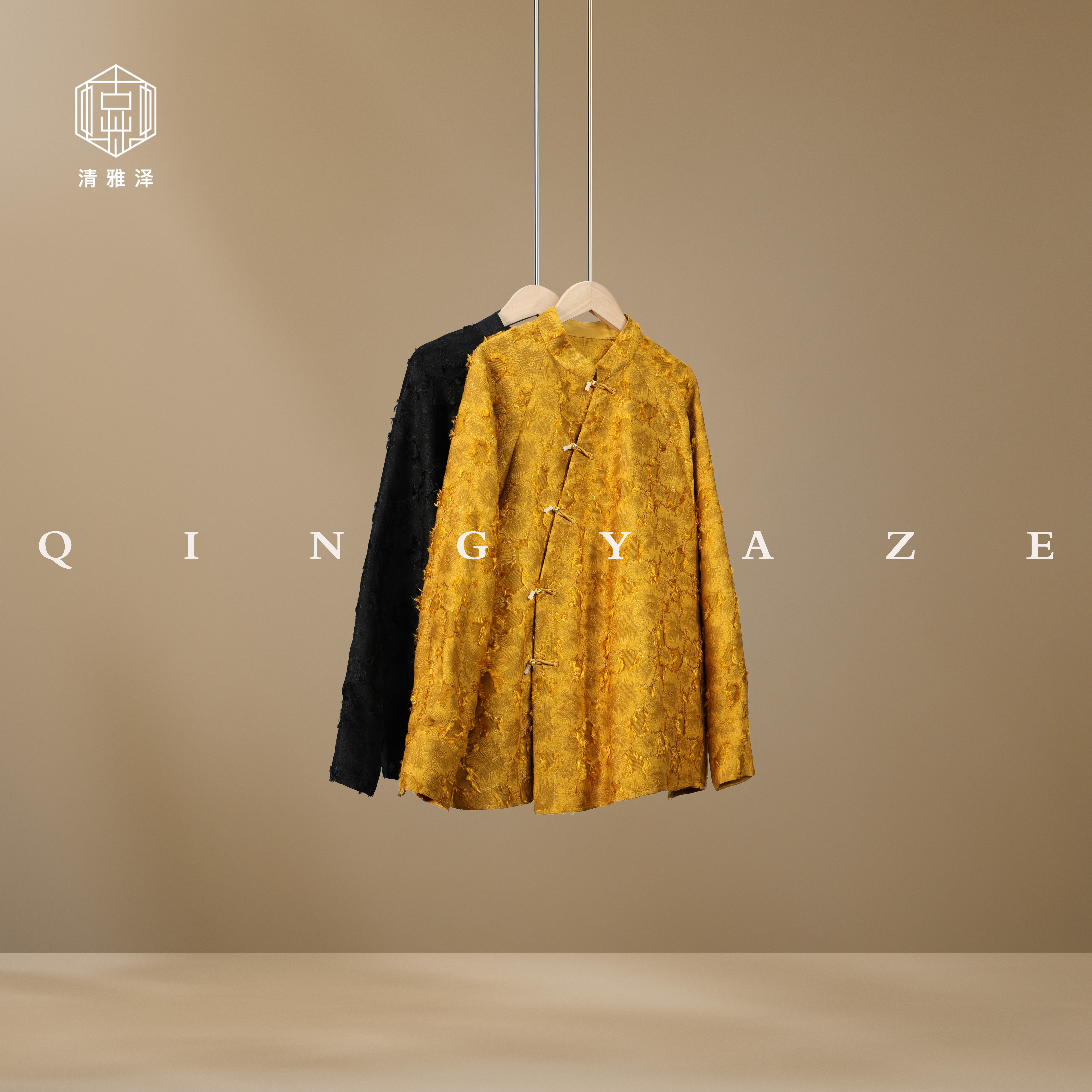 玄影！烧花工艺极简新中式衬衣！GZ5118