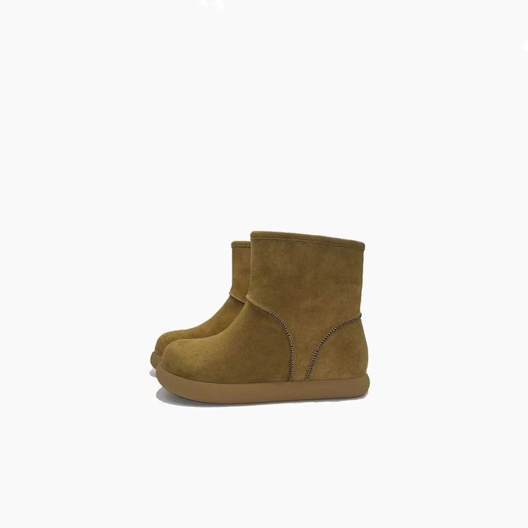 增高新款2025冬季保暖休闲百搭时尚雪地靴