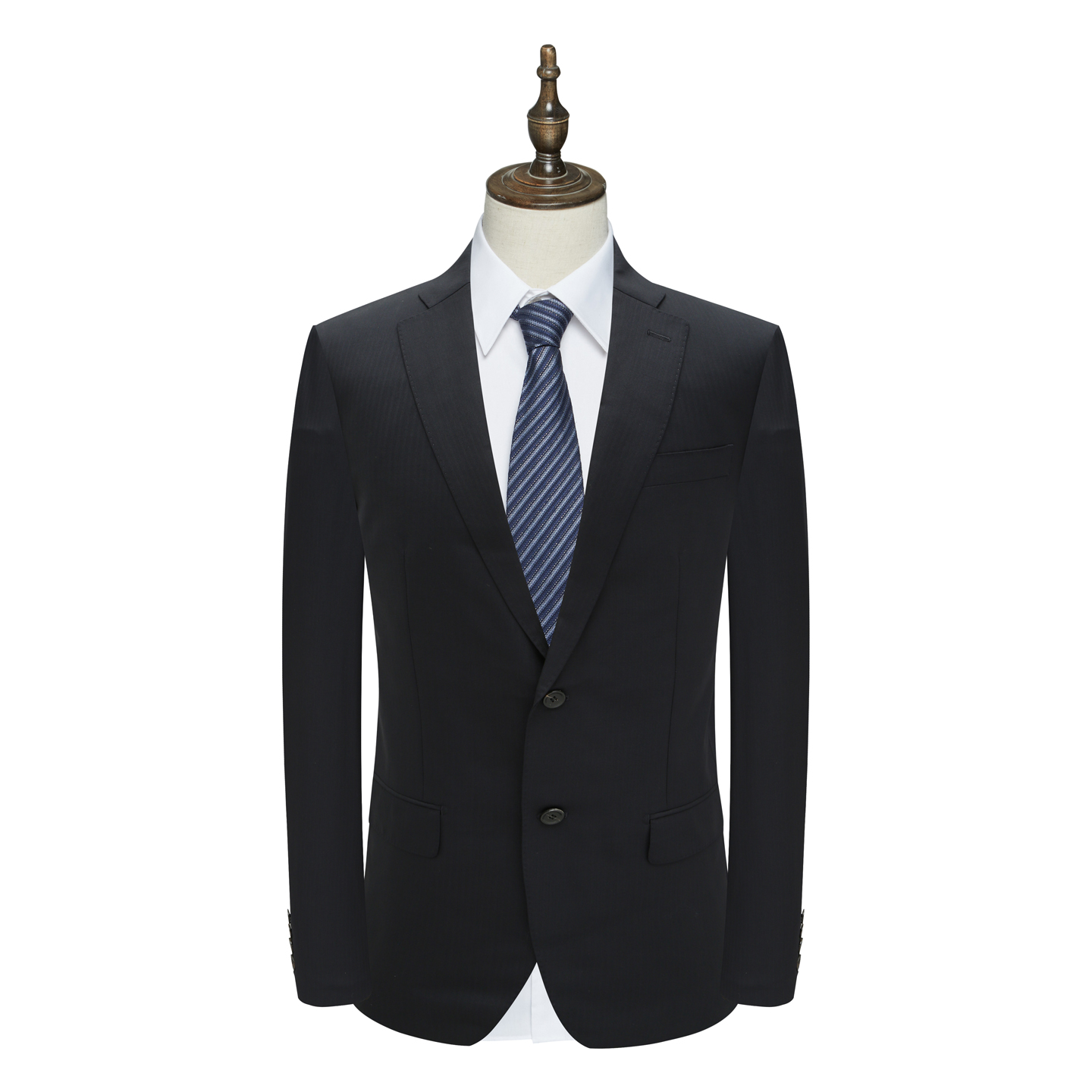 MY372美男式春秋西服 130`S意大利面料两粒扣商务西装 120066