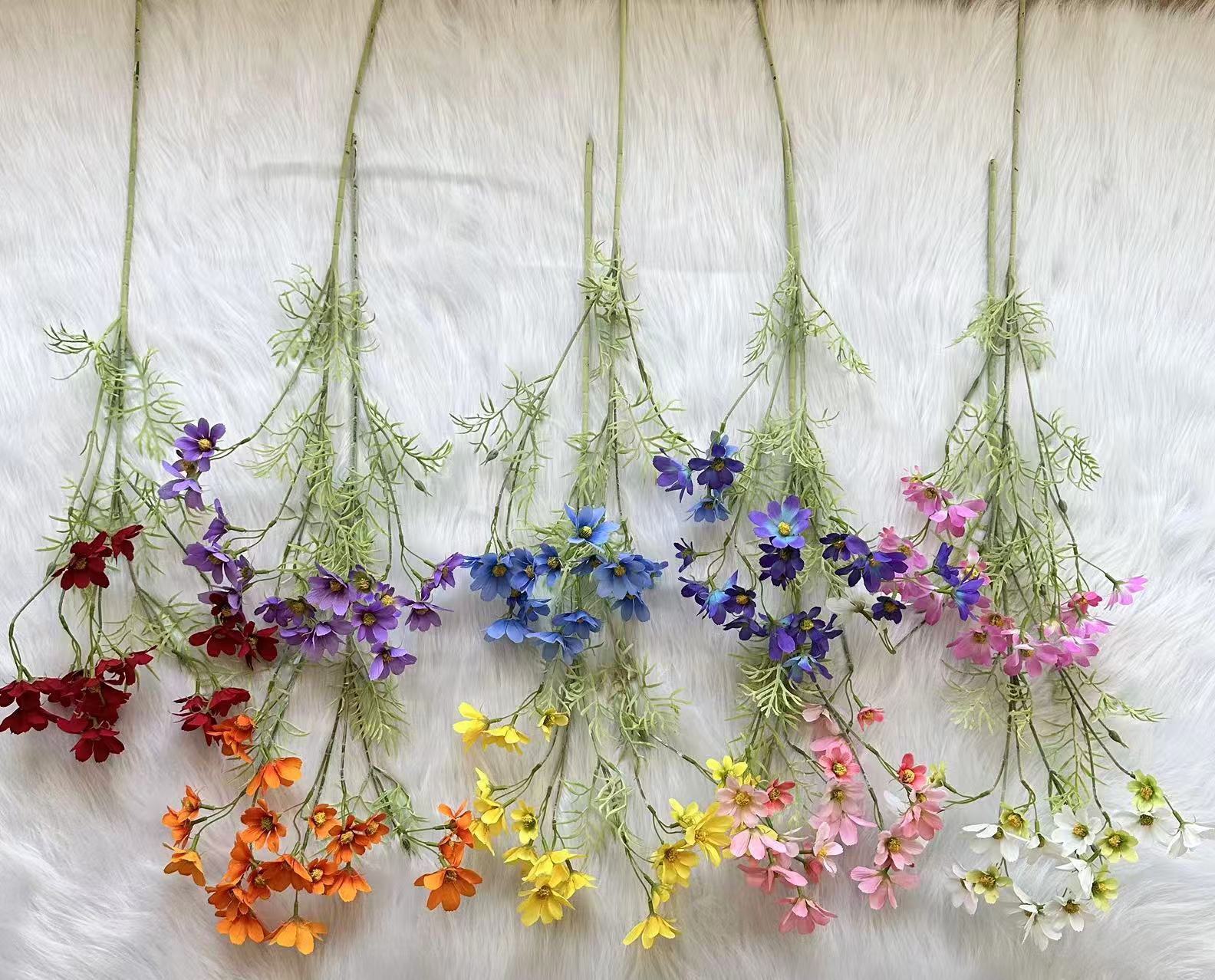 星空小野菊仿真花婚庆婚礼堂插花假花